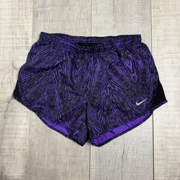 Nike Purple Lined Athletic Shorts - Picture 1 of 3